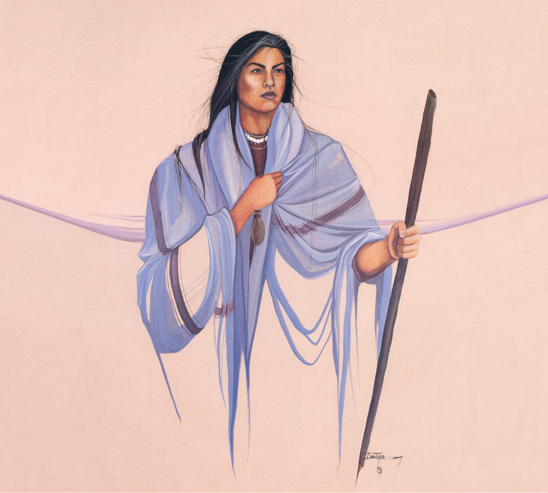 Moving Forward Gouache, in Dana Tiger Limited Editions