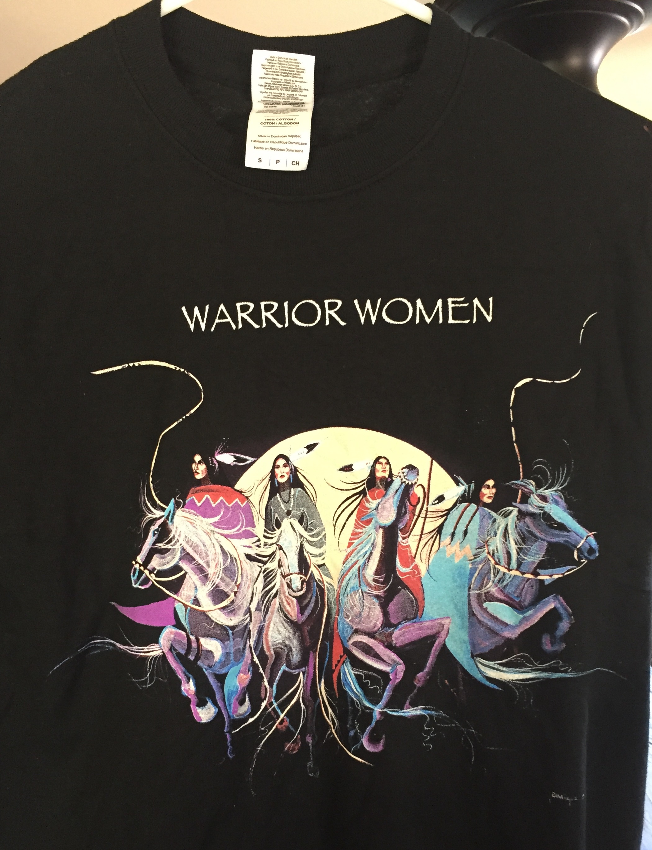 Large Warrior Women shirt