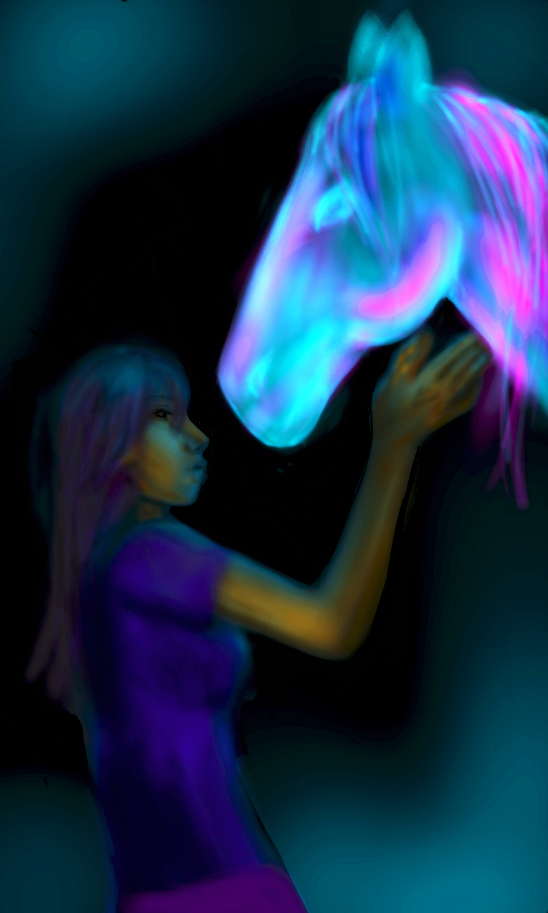 Spirit Horse 13x19
